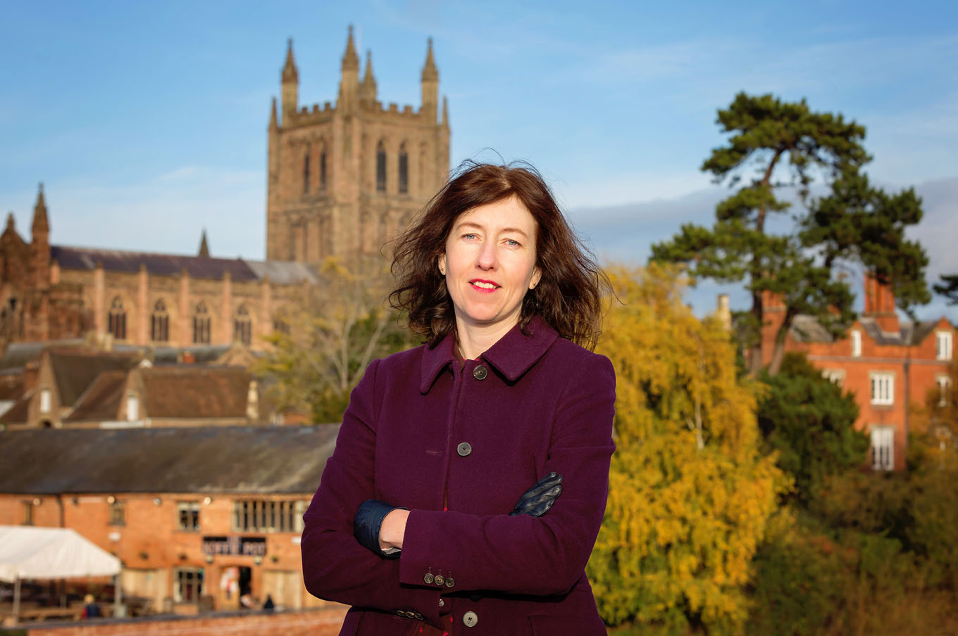 A portrait of a woman taken in Hereford